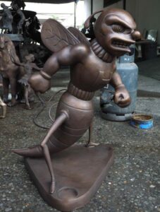 Herndon High School Stinger Bronze Mascot Statue