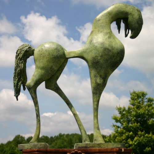 Bronze Modern Horse