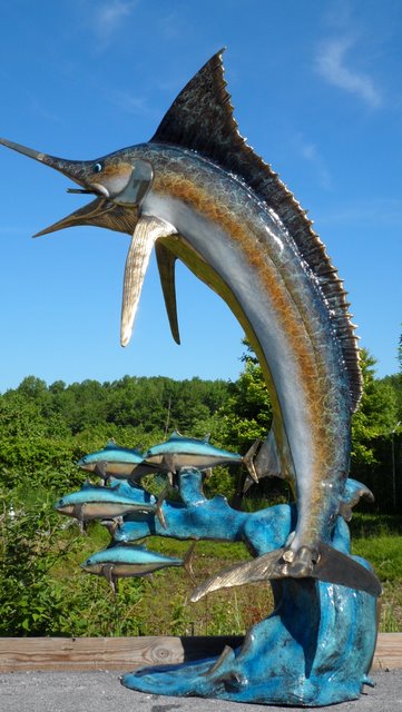 Swordfish Special Edition Sailfish Sculpture